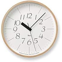 Lemnos ❇︎ RIKI CLOCK アナログ壁掛け時計　レムノス　リキ Amazon.co.jp: Lemnos レムノス Riki Clock リキ クロック 細字